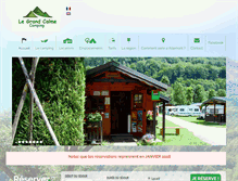 Tablet Screenshot of campinglegrandcalme.com